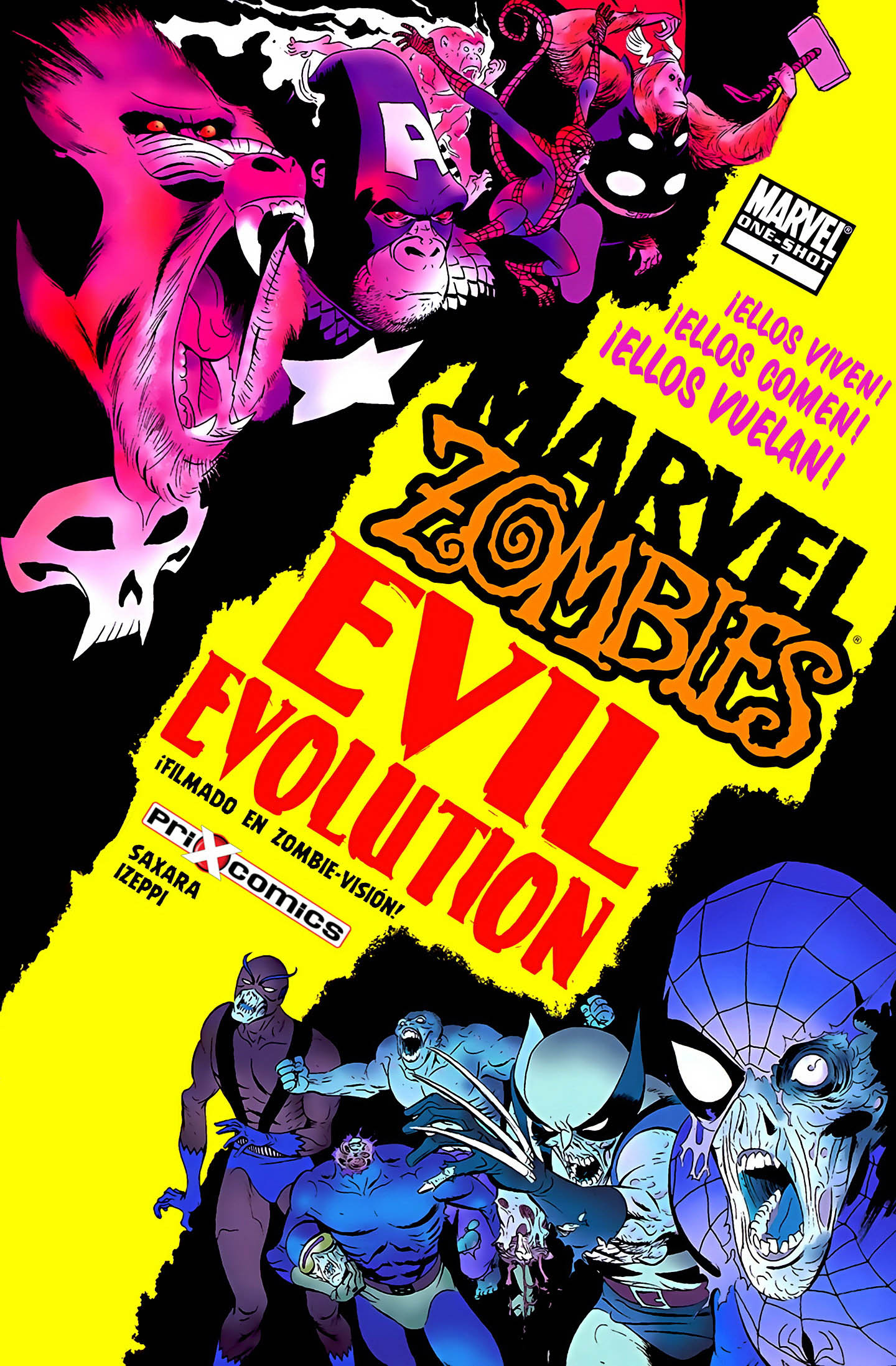 Marvel Zombies Evil Evolution 2010 Comic Deco